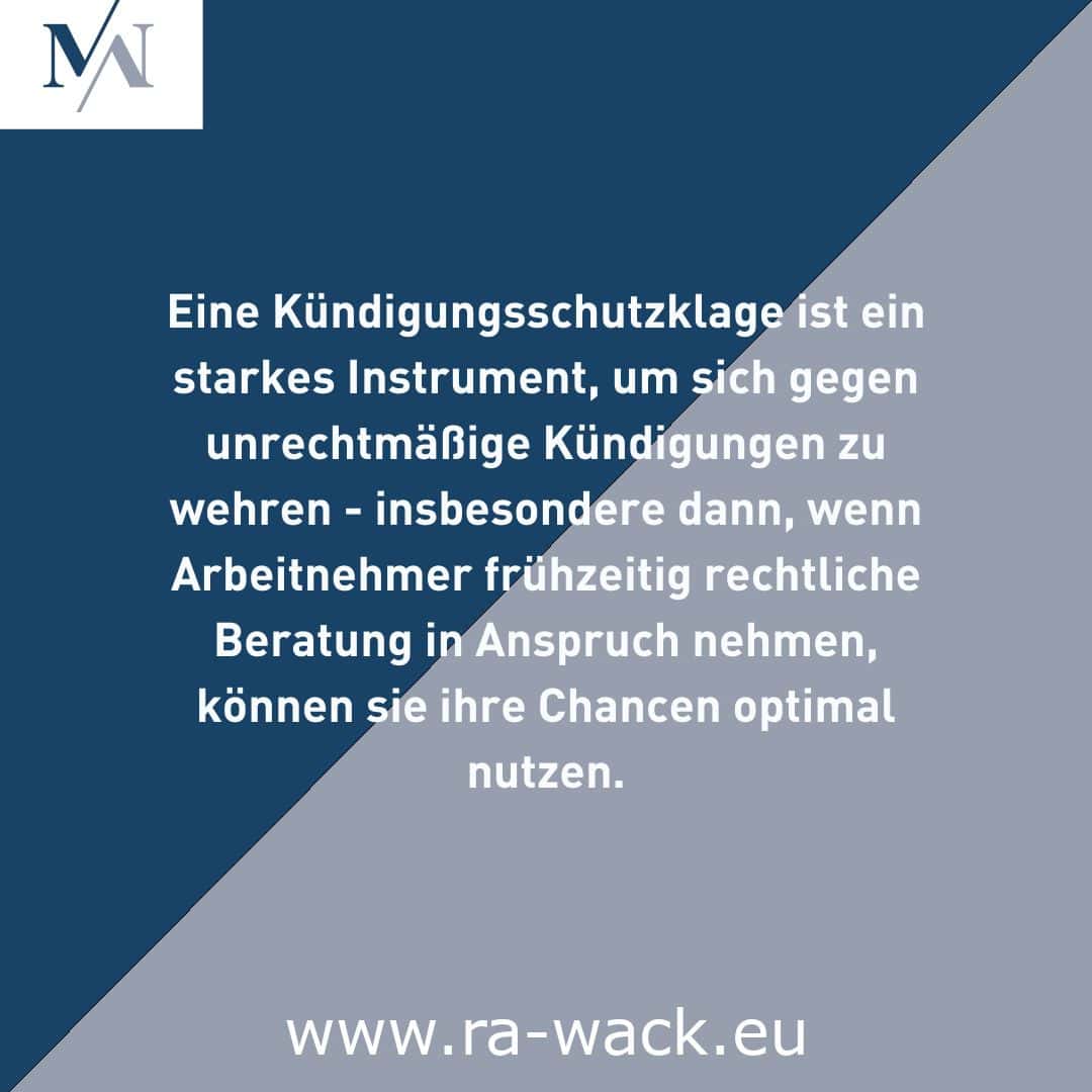 Anwalt Kündigungsschutzklage